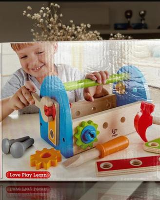 giochi legno bambini - kit attrezzi