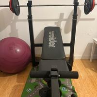 Panca palestra regolabile