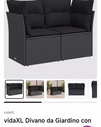 Set mobili da giardino