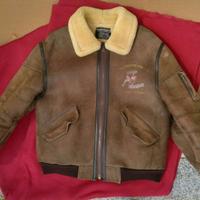 WILKER B-12 montone vintage aviatore militare USA
