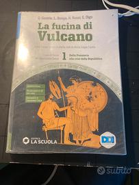libro d storia La fucina di vulcano 1
