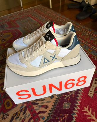 Sneaker Sun 68 uomo bianche - n. 43