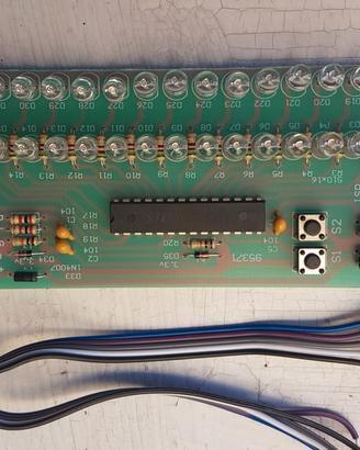 v-meter vmeter diodi led verde stereo