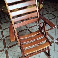 Sedia pieghevole in legno