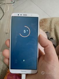 Honor 7 A con cover senza caricatore 