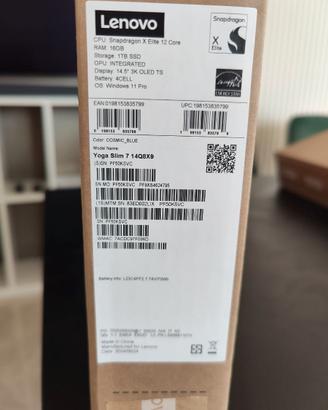 Lenovo Yoga Slim 7, Copilot 16GB 1TB 2024 - 11 Pro