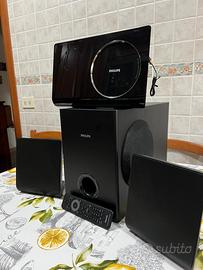 Sistema Home Theatre DVD Philips