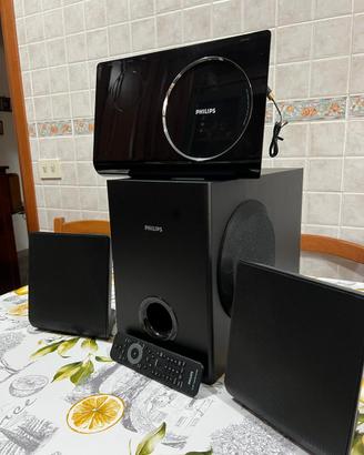 Sistema Home Theatre DVD Philips