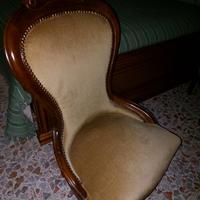 Coppia di poltrone da camera