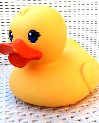 Papera Duck  in Gomma gigante design arredamento