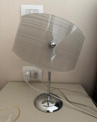 Lampada da tavolo + lampadario