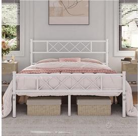 Struttura letto più materasso