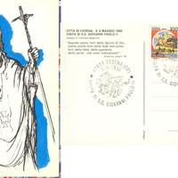 CARTOLINE GIOVANNI PAOLO II a Cesena