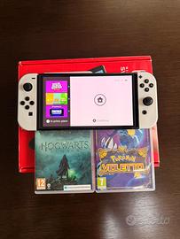 Nintendo switch oled + 2 giochi