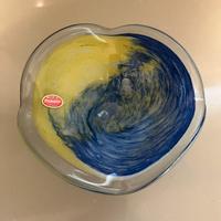 Murano svuota tasche blu e giallo