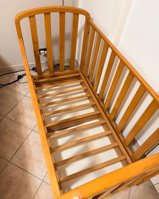 Lettino bimbo legno