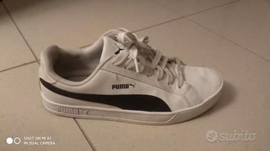 Puma Smash Vulc - Scarpe bianche/nere