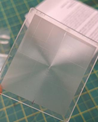 schermo di messa a fuoco Oleson per Rolleiflex