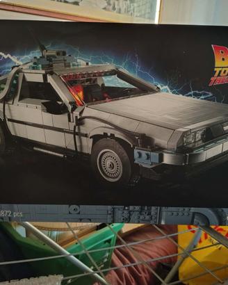 Lego 10300 de lorean ritorno al futuro