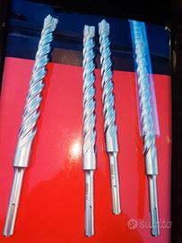 Punte SDS Wurth per trapano Milwaukee 4 PEZZI