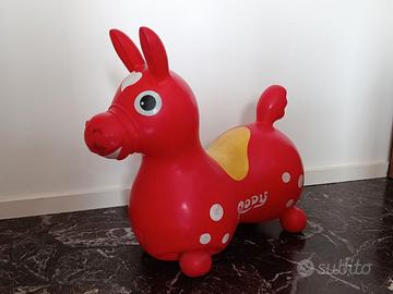 Gioco Cavallino Gonfiabile Rody Gymnic Originale