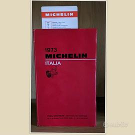 Guida MICHELIN ITALIA 1973 rossa