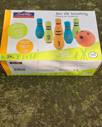 Gioco del bowling per bambini - birilli con pal