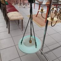 Lampadario in vetro di Murano anni 50