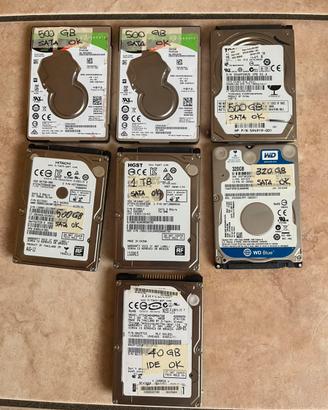 Lotto hdd sata ide