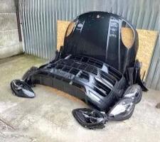 Musata completa frontale fari paraurti Porsche Mac