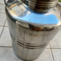 Contenitore Olio Acciaio Inox 50l