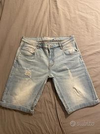 jeans uomo corti