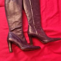 stivali vera pelle vitello