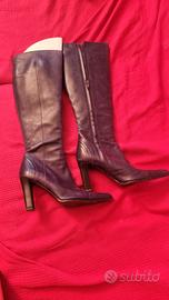 stivali vera pelle vitello