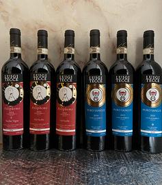 Bottiglie di vino docg