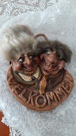 troll norvegese da appendere alla parete , 