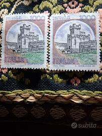 francobolli  castelli 