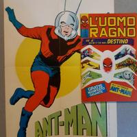 L'UOMO RAGNO 25 Corno 1971 con MANIFESTO ANTMAN