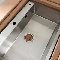 Lavabo cucina vasca unica acciaio inox