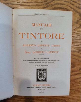 Manuale del tintore-1905