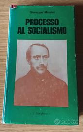 libro Vintage Processo al Socialismo di Mazzini 
