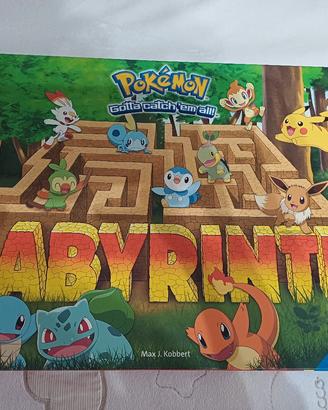 Labyrinth Pokemon, gioco in scatola