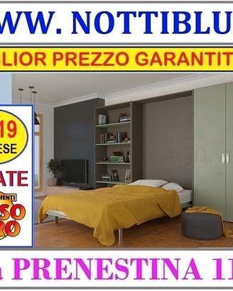 Letto a Scomparsa 1p&1/2 -12 rate TASSO ZERO
