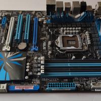 Scheda Madre ASUS P7P55D main board pc desktop