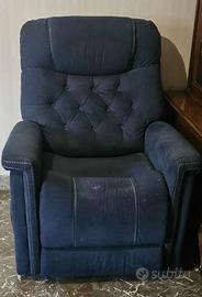 POLTRONA ELEVABILE E RECLINABILE ELETTRICA