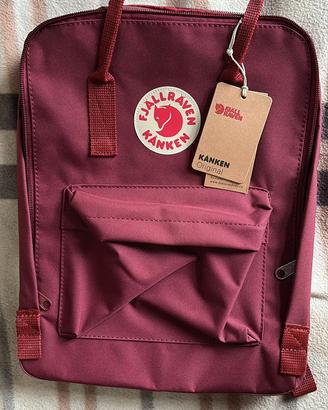 Zaino fjallraven kanken rosso/bordeaux