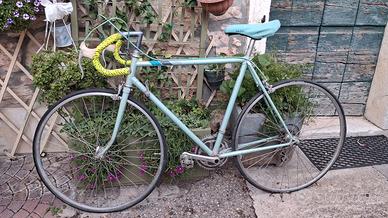 Bici Corsa Vintage Anni '80 Celeste