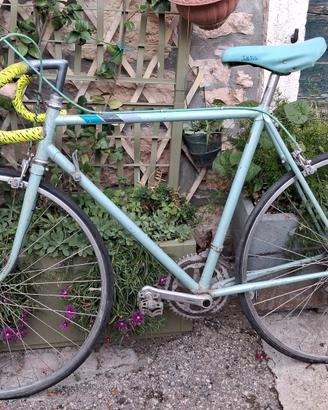 Bici Corsa Vintage Anni '80 Celeste