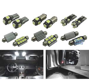 KIT 11 LAMPADE LED INTERNE PER MERCEDES CLASSE C C