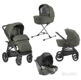 Trio inglesina aptica XT verde militare